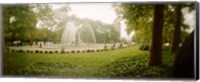 Fountain in a park, Prospect Park, Brooklyn, New York City, New York State, USA Fine Art Print