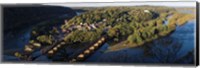High angle view of a town, Harpers Ferry, Jefferson County, West Virginia, USA Fine Art Print