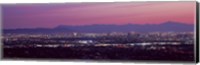 Cityscape at sunset, Phoenix, Maricopa County, Arizona, USA 2010 Fine Art Print
