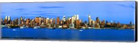 Manhattan skyline, New York City, New York State, USA Fine Art Print
