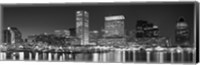 City at the waterfront, Baltimore, Maryland, USA Fine Art Print