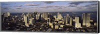 Clouds over the city skyline, Miami, Florida Fine Art Print