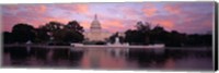 US Capitol at Dusk, Washington DC Fine Art Print