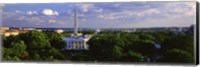 Aerial View of White House, Washington DC Fine Art Print