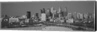 Philadelphia Skyline (black & white) Fine Art Print