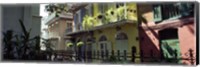 Buildings along the alley, Pirates Alley, New Orleans, Louisiana, USA Fine Art Print