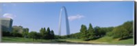 Low angle view of a monument, St. Louis, Missouri, USA Fine Art Print