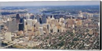 Aerial view of a city, Philadelphia, Pennsylvania Fine Art Print
