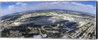 Aerial view of an airport, Midway Airport, Chicago, Illinois, USA Fine Art Print