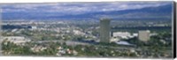 High angle view of a city, Studio City, Los Angeles, California Fine Art Print