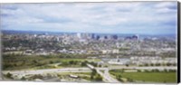 Aerial view of a city, Newark, New Jersey, USA Fine Art Print