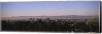 High angle view of a cityscape, Oakland, California, USA Fine Art Print