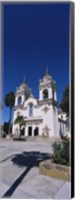 Facade of a cathedral, Portuguese Cathedral, San Jose, Silicon Valley, Santa Clara County, California, USA Fine Art Print