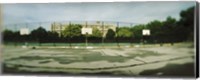 Basketball court in a public park, McCarran Park, Greenpoint, Brooklyn, New York City, New York State, USA Fine Art Print