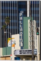 Theater in a city, Hollywood Palladium, Hollywood, Los Angeles, California, USA Fine Art Print