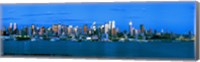 Manhattan skyline at dusk, New York City, New York State, USA Fine Art Print