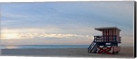 Lifeguard on the beach, Miami, Miami-Dade County, Florida, USA Fine Art Print