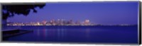 San Diego in the Distance, Night View Fine Art Print
