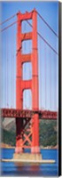 Suspension bridge tower, Golden Gate Bridge, San Francisco Bay, San Francisco, California, USA Fine Art Print