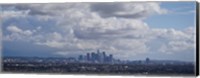 Cloudy Sky Over Los Angeles Fine Art Print