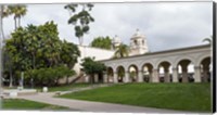 Colonnade in Balboa Park, San Diego, California, USA Fine Art Print