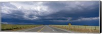 Highway Near Blanding, Utah, USA Fine Art Print