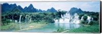 Detian Waterfall, Guangxi Province, China Fine Art Print