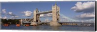 Bridge Over A River, Tower Bridge, Thames River, London, England, United Kingdom Fine Art Print