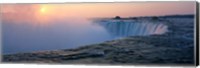 Sunrise Horseshoe Falls Niagara Falls NY USA Fine Art Print