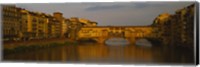 Bridge Across Arno River, Florence, Tuscany, Italy Fine Art Print