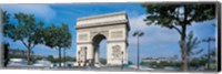 France, Paris, Arc de Triomphe (day) Fine Art Print