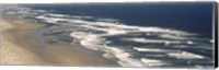 Waves on the beach, Florence, Lane County, Oregon, USA Fine Art Print