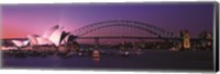 Opera House Harbour Bridge Sydney Australia Fine Art Print
