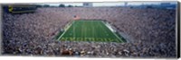 University Of Michigan Football Game, Michigan Stadium, Ann Arbor, Michigan, USA Fine Art Print