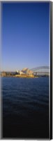 Buildings on the waterfront, Sydney Opera House, Sydney, New South Wales, Australia Fine Art Print