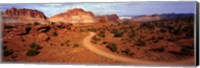 Desert Road, Utah, USA Fine Art Print