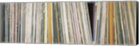 Row Of Music Records, Germany Fine Art Print