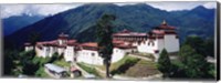 Castle On A Mountain, Trongsar Dzong, Trongsar, Bhutan Fine Art Print