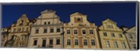 Low angle view of buildings, Prague Old Town Square, Old Town, Prague, Czech Republic Fine Art Print