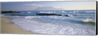 Tide on the beach, Table Mountain, South Africa Fine Art Print