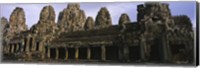 Facade of an old temple, Angkor Wat, Siem Reap, Cambodia Fine Art Print
