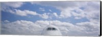 High section view of an airplane, Boeing 747, London, England Fine Art Print