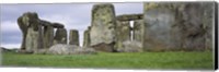 Rock formations of Stonehenge, Wiltshire, England Fine Art Print