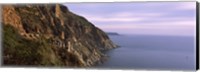 Rock formations on the coast, Mt Chapman's Peak, Cape Town, Western Cape Province, South Africa Fine Art Print