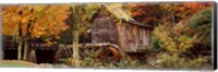 Glade Creek Grist Mill, Babcock State Park, West Virginia, USA Fine Art Print