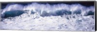 Waves breaking in the sea, California, USA Fine Art Print