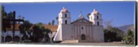 Facade of a mission, Mission Santa Barbara, Santa Barbara, California, USA Fine Art Print