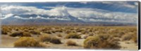 Death Valley landscape, Panamint Range, Death Valley National Park, Inyo County, California, USA Fine Art Print