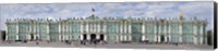 Tourists in front of Winter Palace at State Hermitage Museum, Palace Square, St. Petersburg, Russia Fine Art Print