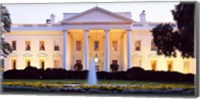 USA, Washington DC, White House, twilight Fine Art Print